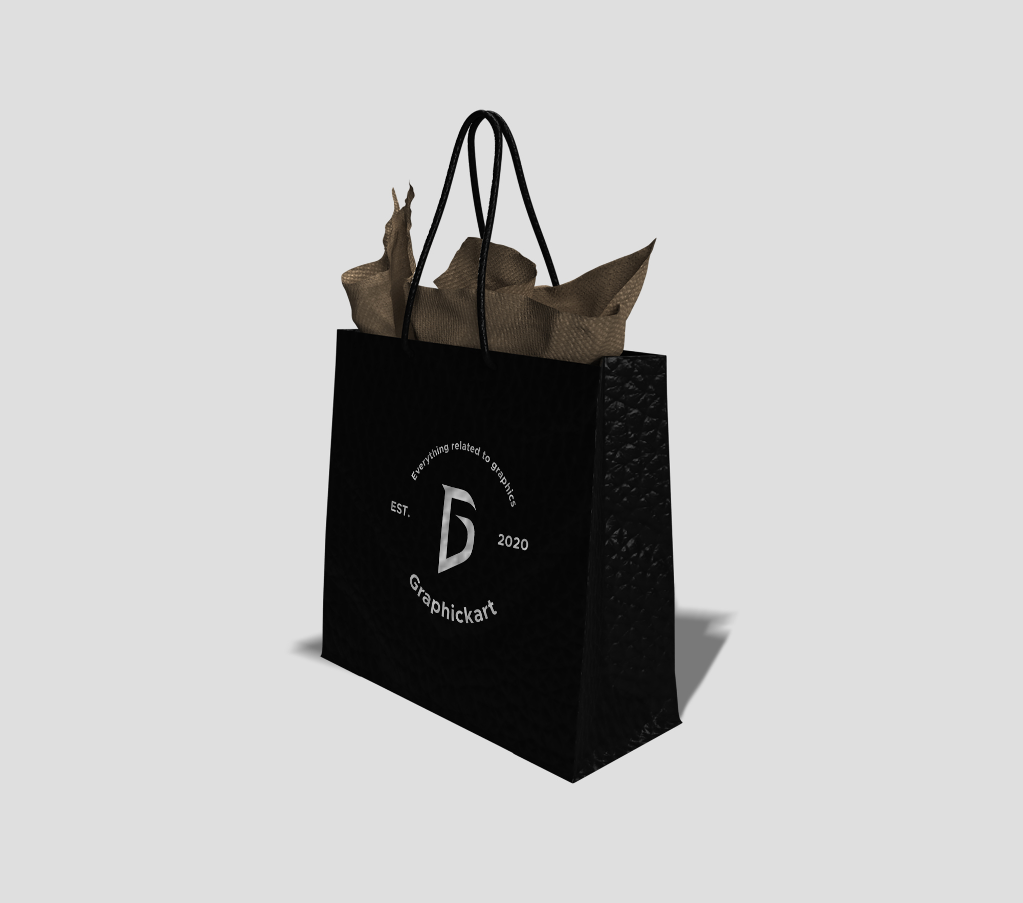 Download Shopping Bag Mockup - Graphickart